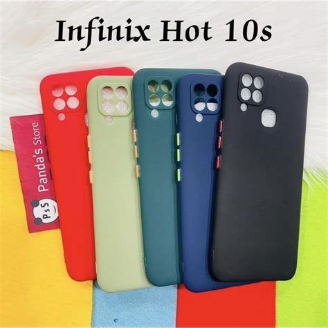 Jual Case Infinix Hot 10s Babycase Pelindung Kamera Makaron Full Color PsS Shopee Indonesia