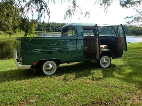 1970 VW Double Cab Pick Up Truck Crew Cab Bus Fully Restored Custom