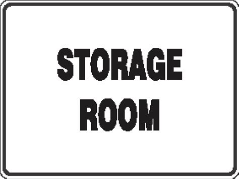 Storage Room Discount Safety Signs New Zealand