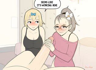 Karen Showing Nessie The Truth Luscious Hentai Manga Porn