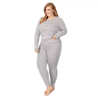 Plus Size Cuddl Duds® SoftKnit Leggings