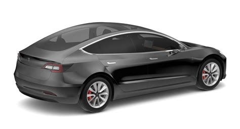 Tesla Model 3 모든 색상 3d 모델 119 3ds C4d Fbx Lwo Ma Obj Max Free3d