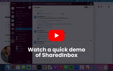 sharedinbox shared inbox   desk built  slack