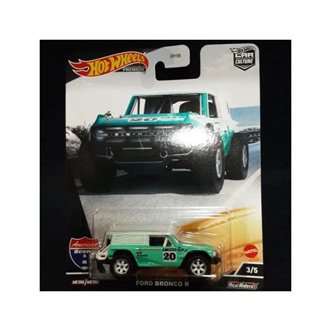 Hot Wheels Premium Ford Bronco R Sobre Rodas