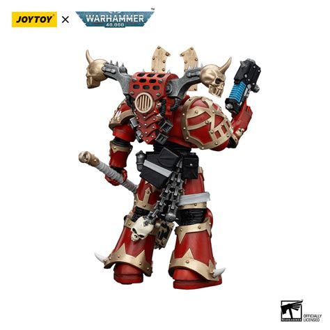 Joy Toy Warhammer 40,000 World Eaters Khorne Berzerker 3 1:18 Scale ...