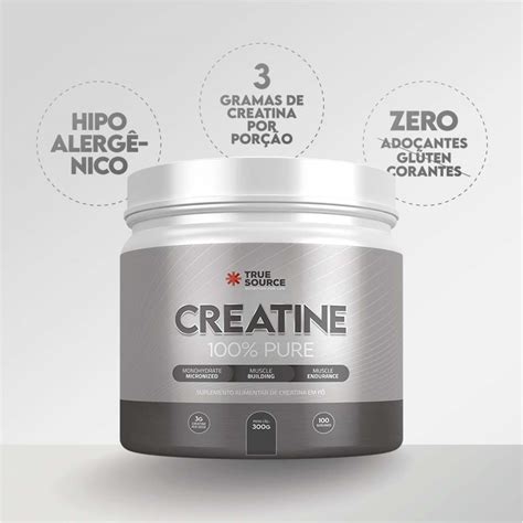 Hardcore Suplementos Creatina Micronizada Pure True Source