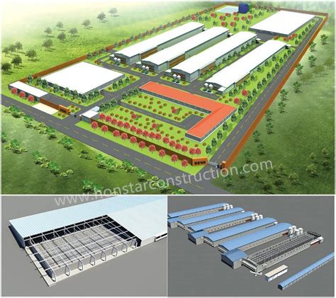 Poultry Farm Design Layout And Chicken Housechicken Coopcow Shed