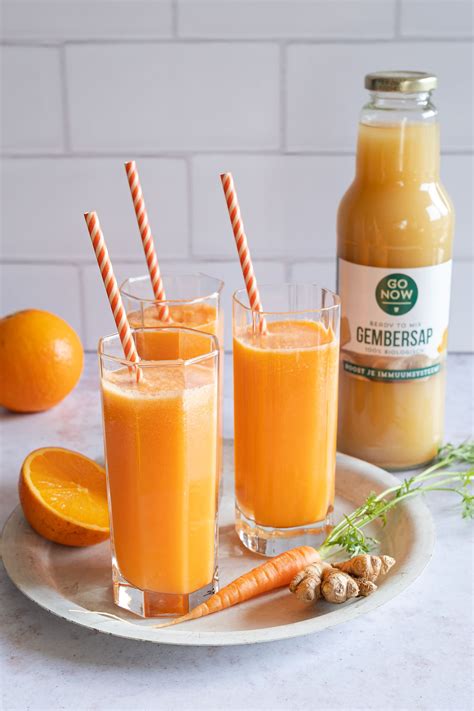 Wortel Sinaasappel Gember Smoothie Recept Go Now