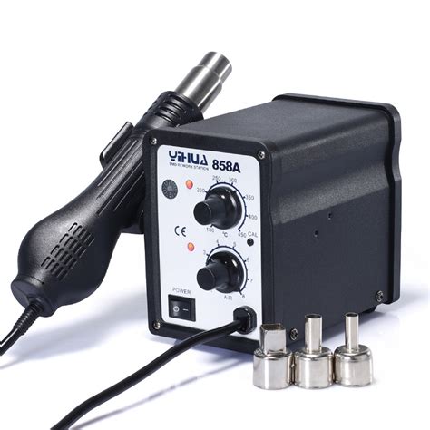 Yihua 858A Hot Air Rework Station Hot Air Rework Station And Soldering Station