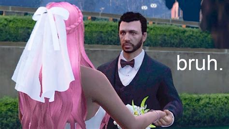 My Friends Got Married In Gta Youtube