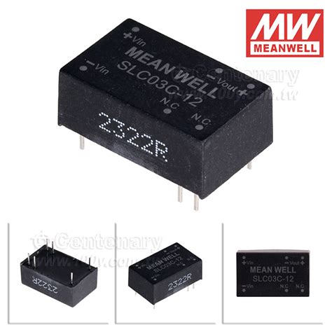 SLC03C-12 MEAN WELL DC36~75Vin→DC12V/250mA