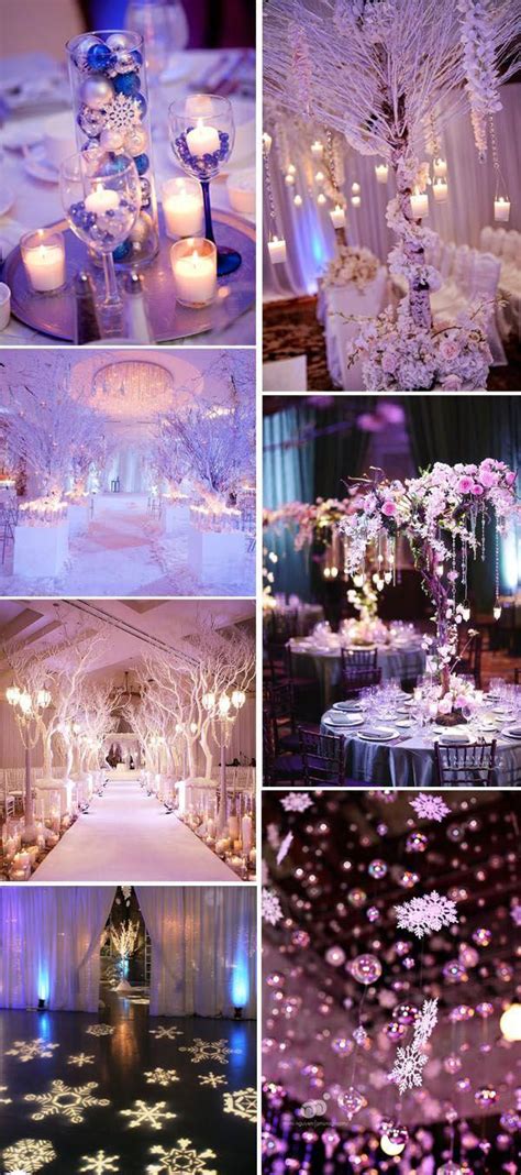 35 Breathtaking Winter Wonderland Inspired Wedding Ideas EWI