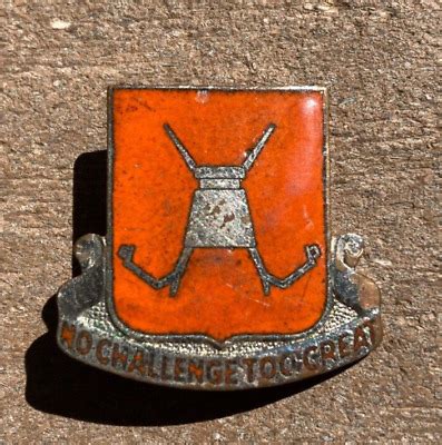 WW2 US Army Military 23rd Signal Battalion Crest DI Distinctive