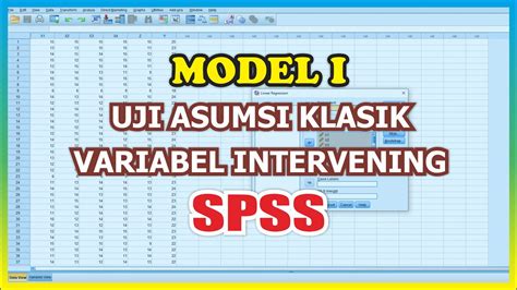 Uji Asumsi Klasik Spss Variabel Intervening Uji Asumsi Klasik Path