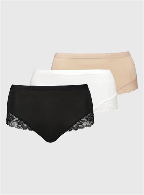 Black White Latte Nude Full Knickers Pack Review