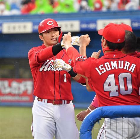 カープ鈴木誠也14号先制ホームラン！初球を完璧に仕留める！！ 広島東洋カープまとめブログ かーぷぶーん