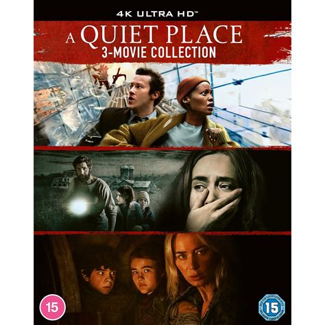 A Quiet Place 3-Movie Collection 4K Ultra HD 4K - Zavvi UK