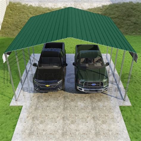 Versatube 20x20x10 Classic Steel Carport Kit Cm020200100