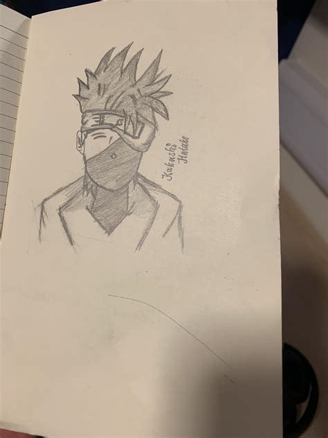 drawing of kakashi 5