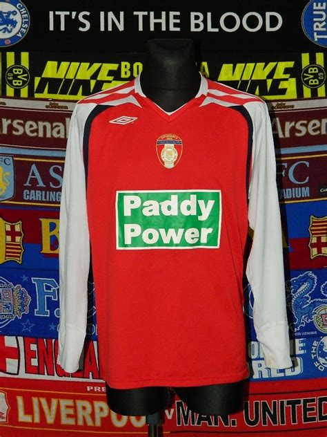 St Patricks Athletic Home Football Shirt 2008 2010 Added On 2011 07