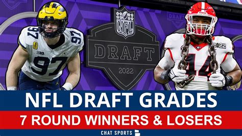 2022 Nfl Draft Grades Biggest Winners And Losers From All 7 Rounds