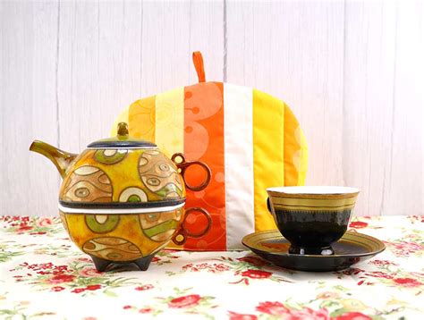 Free Tea Cozy Pattern Teapot Cover To Keep The Tea Hot Hello Sewing
