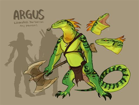 Julia Alviar Argus Lizardfolk Barbarian