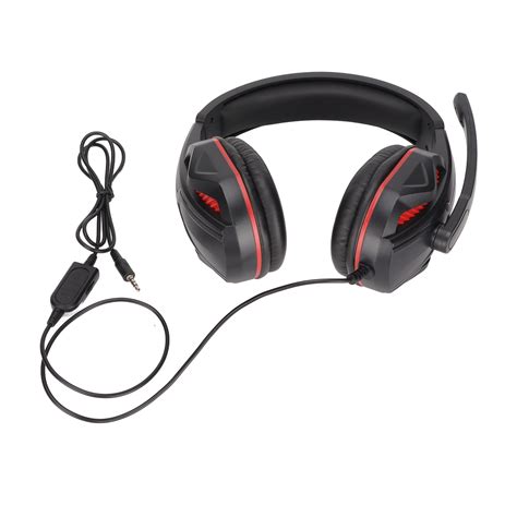 Gaming Headset Noise Cancelling Over Ear Mute Function 35mm Plug Wired
