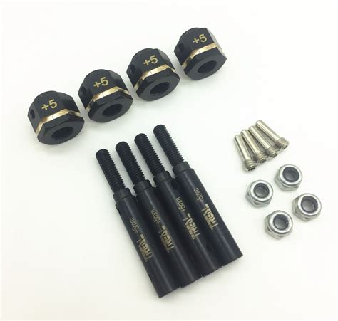 Treal Brass Extended Wheel Hubs Hex Pins And Steel Stub Axle Portal