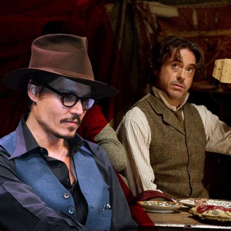 Johnny Depp Protagonizar Sherlock Holmes Con Robert Downey Jr Y