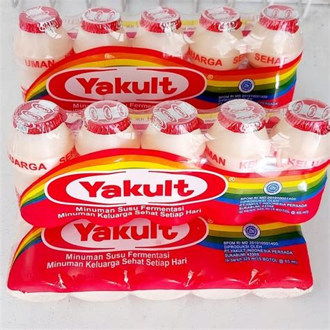 Jual YAKULT 65ML ISI 5 BOTOL Shopee Indonesia