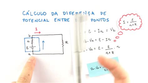 Circuitos Elétricos - Diferença de Potencial Entre Dois Pontos - YouTube