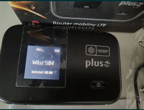 Router Modem Bezprzewodowy Wifi Huawei Mobilny Na Kart Sim Lte G Plu