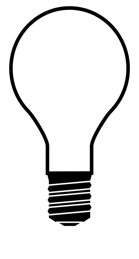 Lightbulb Light Bulb Clip Art Free Vector For - Clip Art Library 