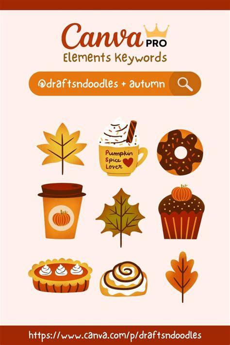 Autumn Doodles Canva Element Keyword Set Nafjmaukmwq Artofit