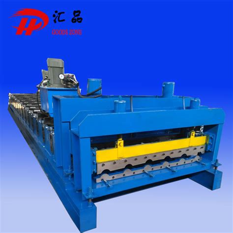 Color Steel Roof 800 Glazed Step Tile Roll Forming Machine Roof Panel