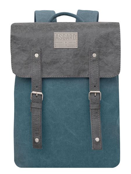 Рюкзак ASGARD 9л крафтовый городской из брезента с клапаном из крафт ...