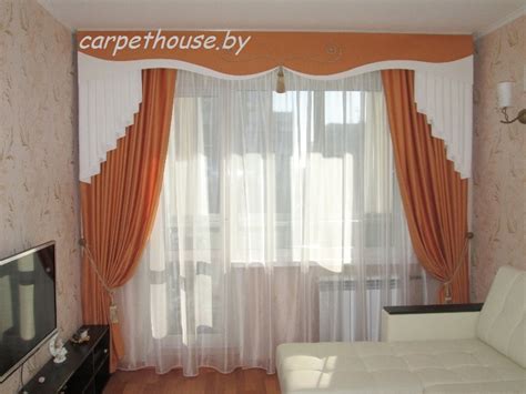 Шторы с бандо Кристина