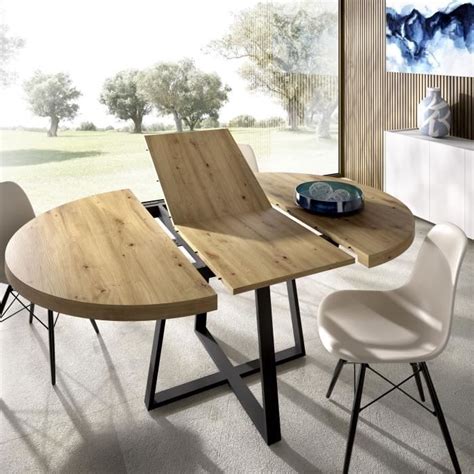 Table Ronde Extensible Duna Personnes D Cor Ch Ne L X