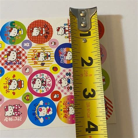 Sanrio Accessories Vintage Sanrio 976 203 Hello Kitty Sticker