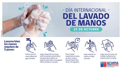 Achipia Hoy Se Celebra El Día Internacional Del Lavado De Manos Con