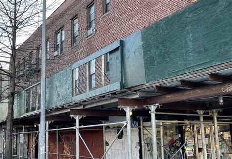 Sidewalk Shed Hitech Sidewalk Shed Scaffolding