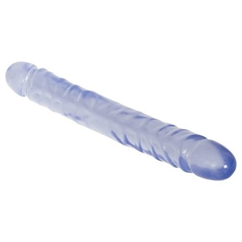 Crystal Jellies Jr Double Dong Clear Sex Toys At Adult Empire