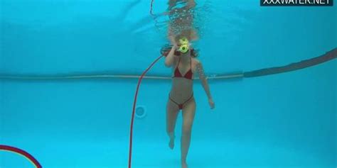 First Part Of Emie Amfibias Swimming Pool Pussy Rubbing Tnaflix