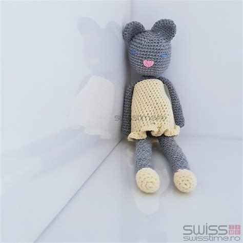 Jucarie Crosetata Manual Eselect Soricel Amigurumi Cm