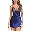 Avidlove Women Lingerie V Neck Nightwear Satin Sleepwear Lace Chemise Mini Teddy At Amazon Women