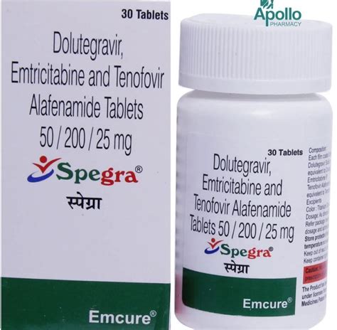 Dolutegravir Emtricitabine Tenofovir Mg Tablets