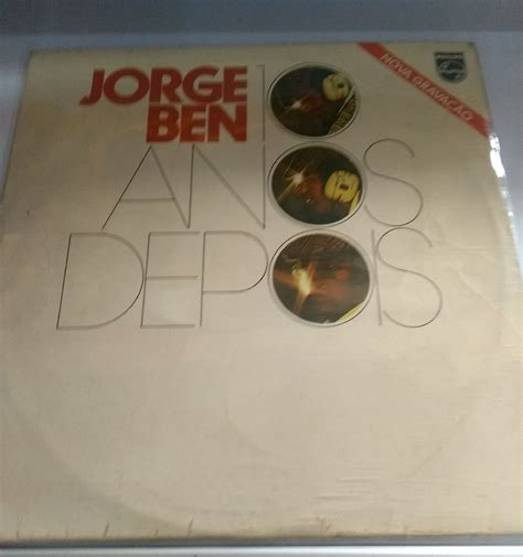 Lp Jorge Ben Disco De Vinil Jorge Ben Anos Depois Item De M Sica