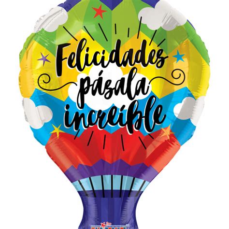 Globo Met Lico P Satela Incre Ble Globo Aerost Tico De Cumplea Os