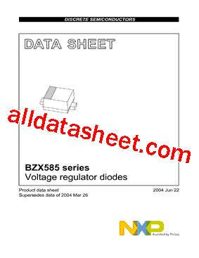 HC Marking BZX585 C20 Datasheet PDF NXP Semiconductors